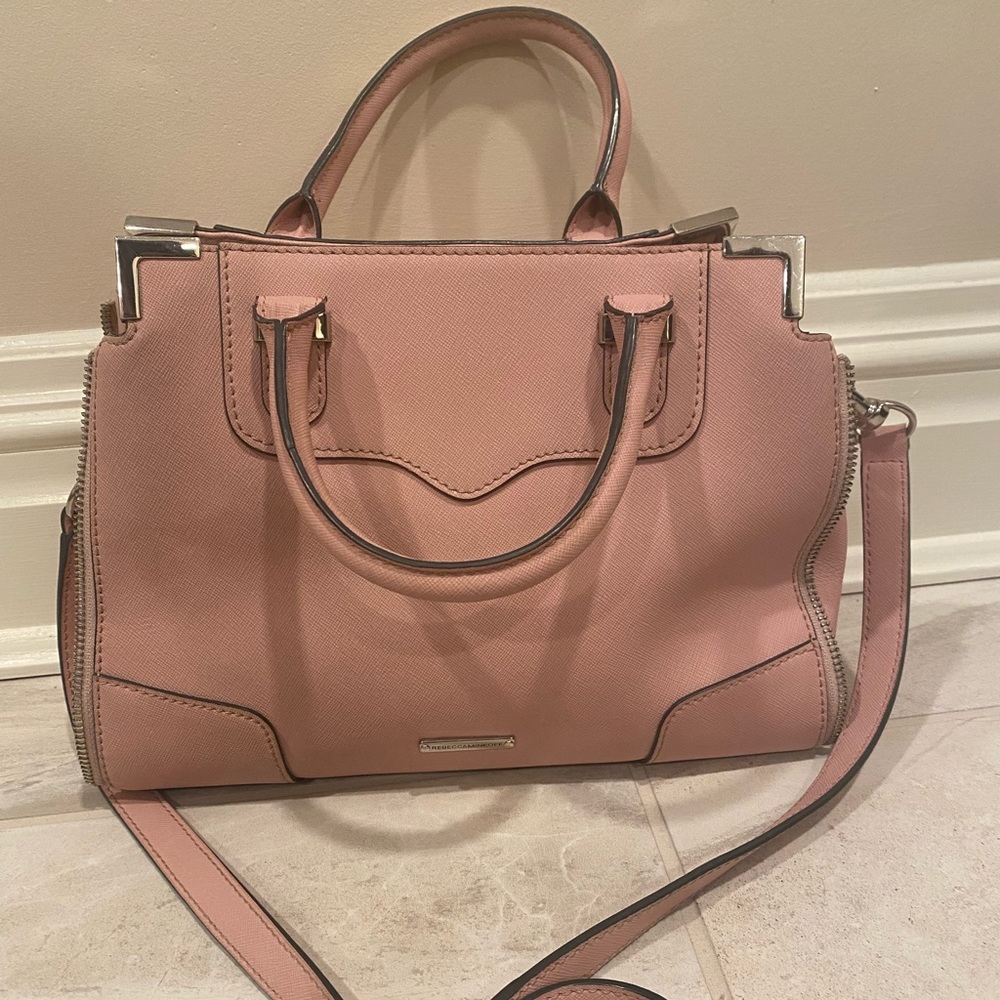 Rebecca Minkoff light pink handbag